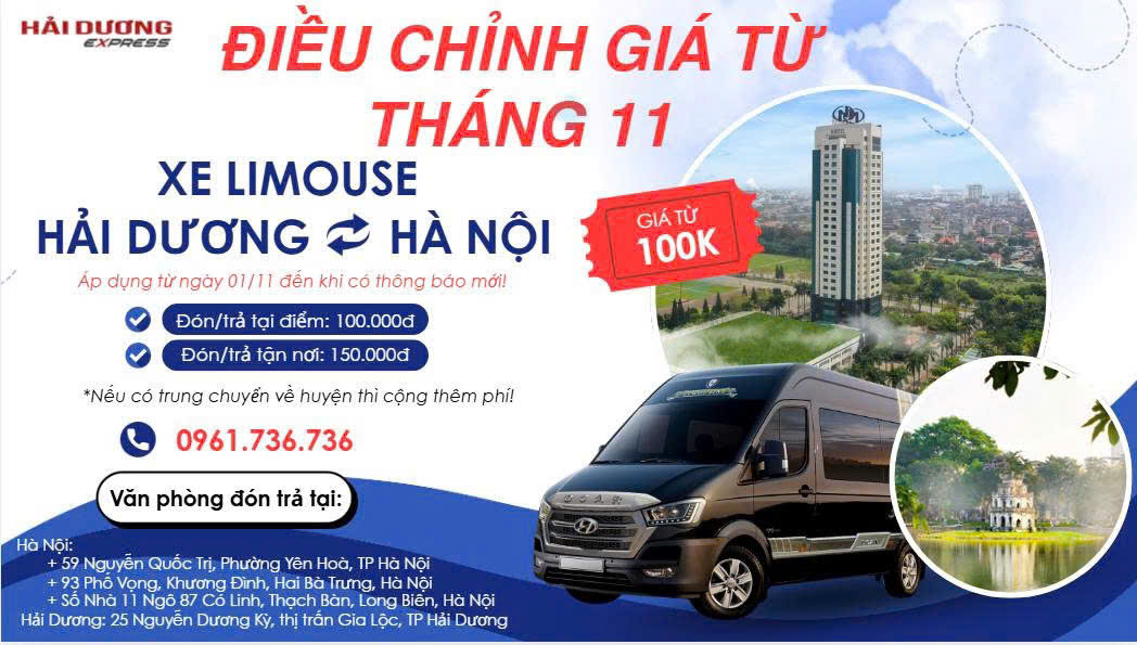 Xe VIP đưa đón tận nơi